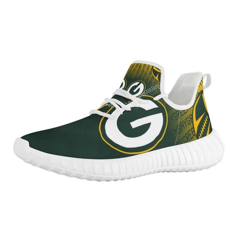 Green Bay Packers Sneakers Custom Shoes white 75 shoes Fa-Gear Wanta