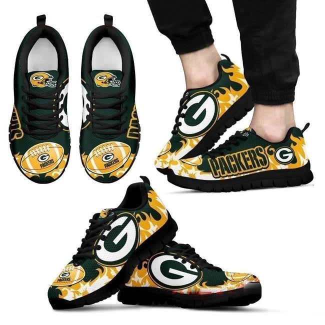 Green Bay Packers Sneakers For Custom Idea-Gear Wanta