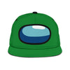 Green Crewmate Snapback Hat Among Us Gift Idea-Gear Wanta