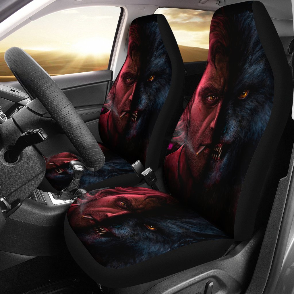 Grimms' Fairy Tales Big Bad Wolf Car Seat Covers-Gear Wanta