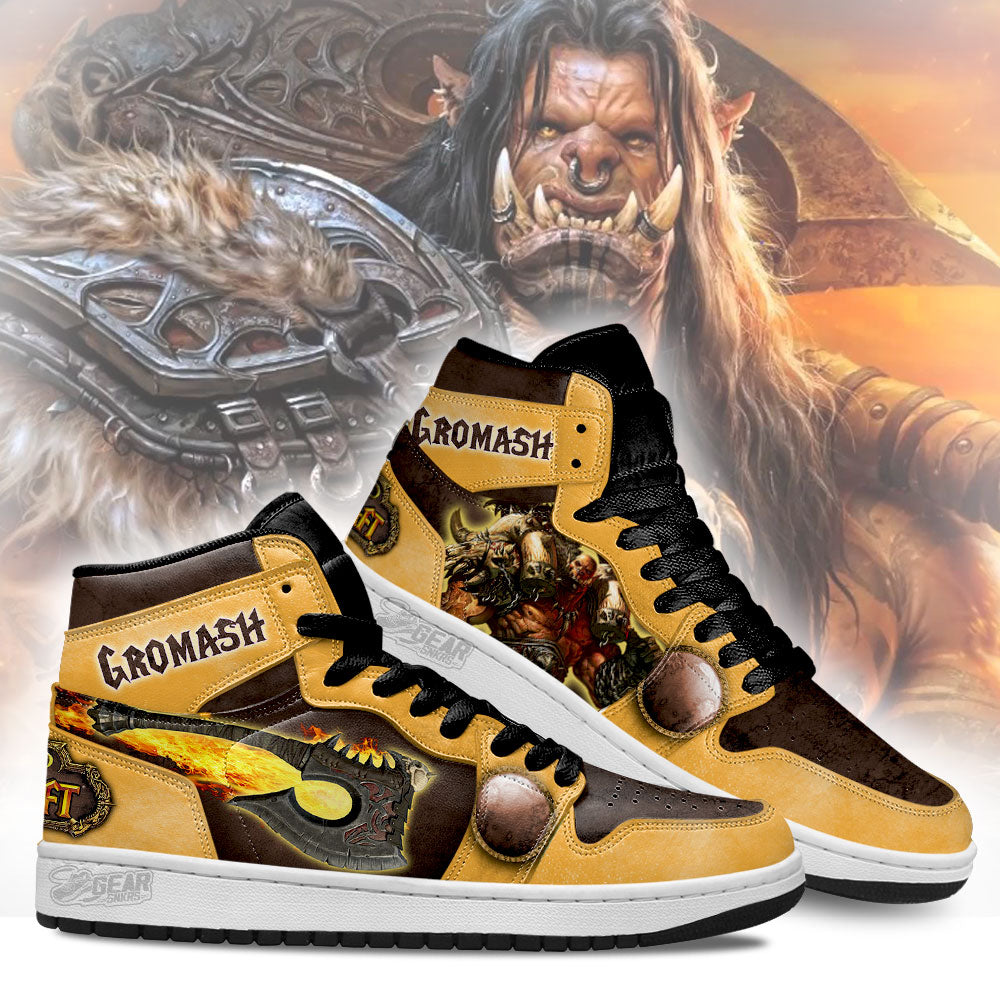 Gromash World of Warcraft Shoes Custom For Fans-Gear Wanta