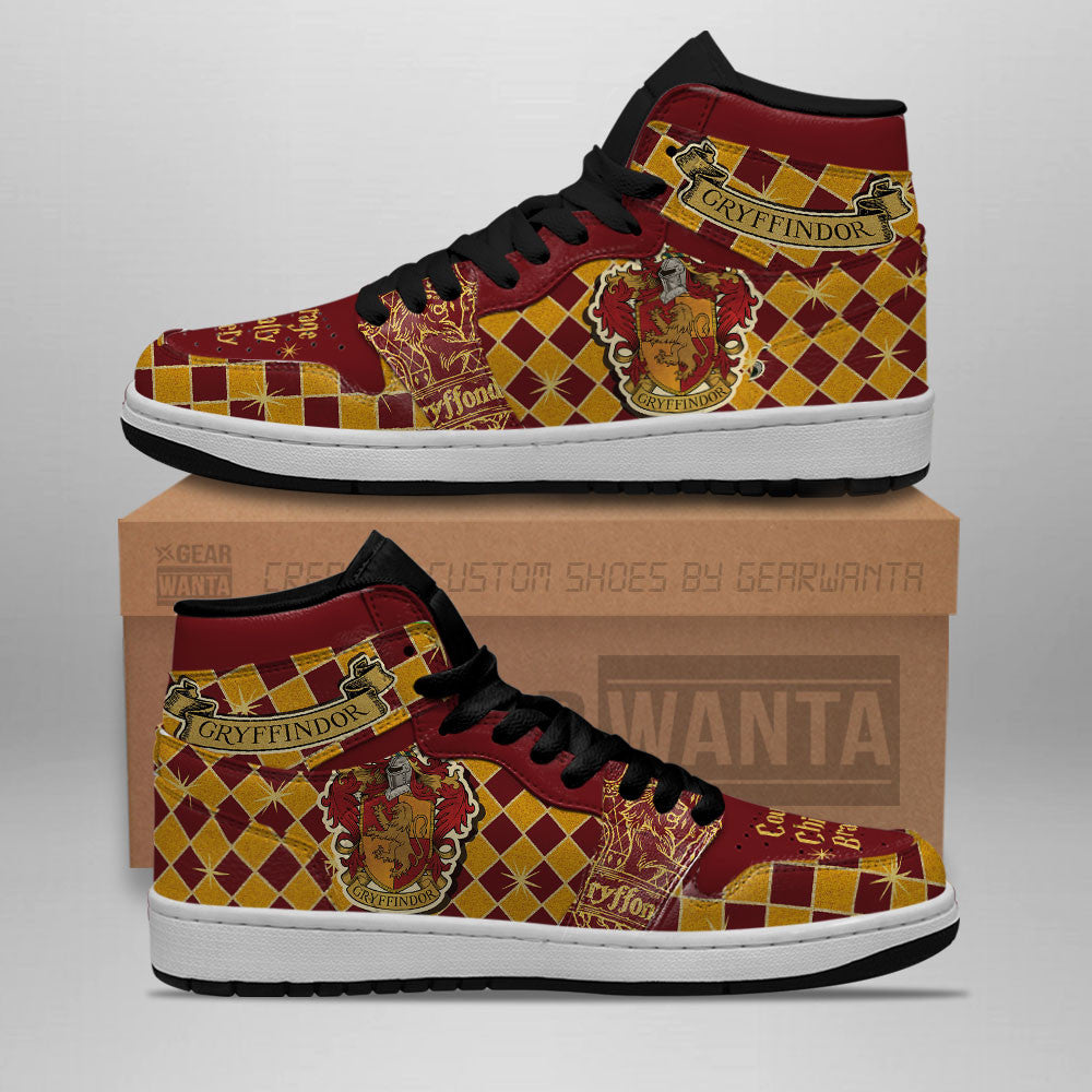 Gryffindor Shoes Custom Harry Potter Sneakers For Fans-Gear Wanta