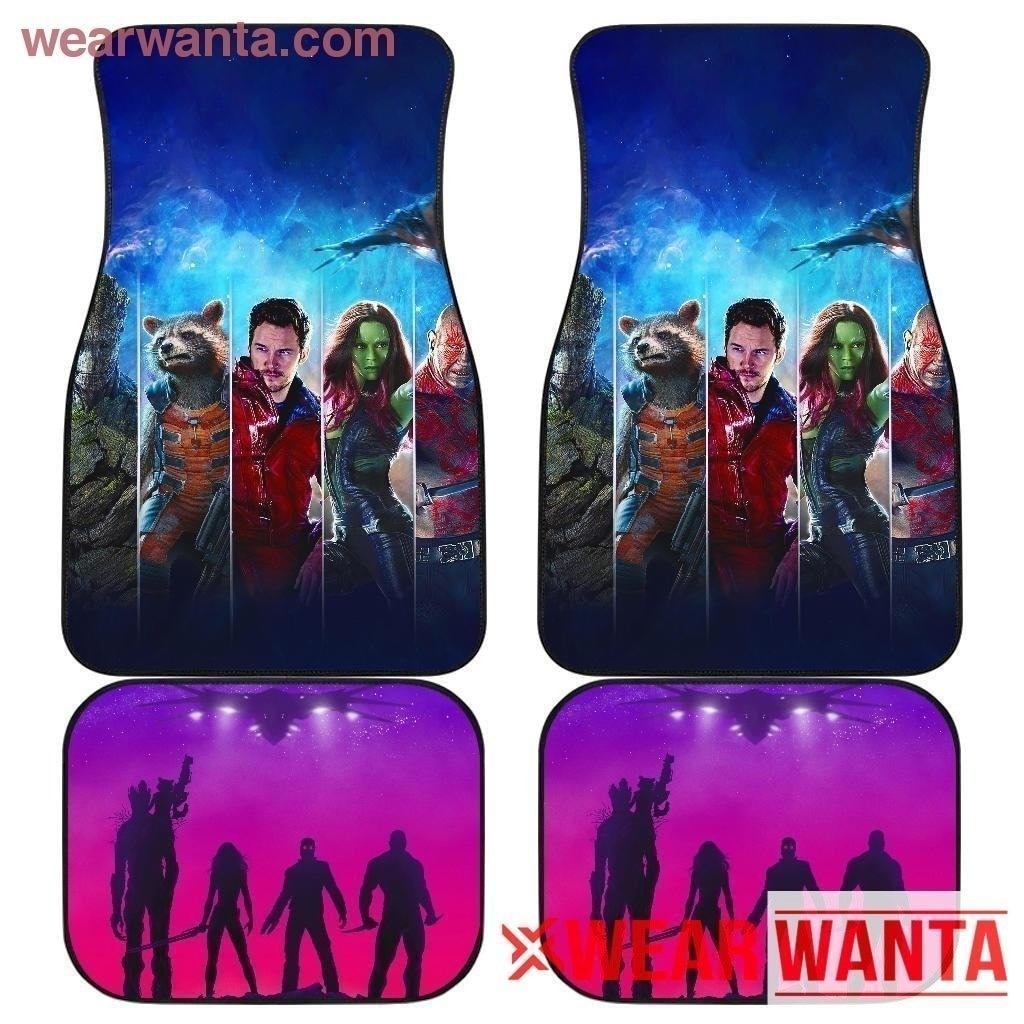 Guardians Of The Galaxy Car Floor Mats Custom Car Accessories-Gear Wanta