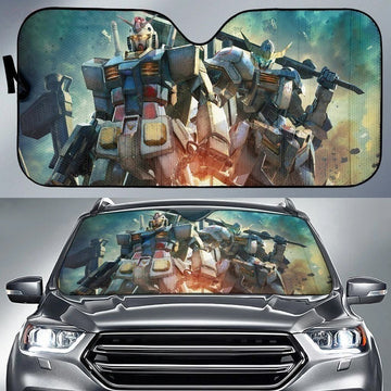 Gundam Car Sun Shade Custom-Gear Wanta