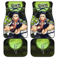 Gyomei Demon Slayer Under The Moon Car Floor Mats Anime-Gear Wanta