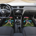 Gyro Zeppeli Jojo Bizarre Adventure Gyro Manga Checkerboard Style Car Floor Mats Anime-Gear Wanta