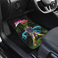 Gyro Zeppeli Jojo Bizarre Adventure Gyro Manga Checkerboard Style Car Floor Mats Anime-Gear Wanta