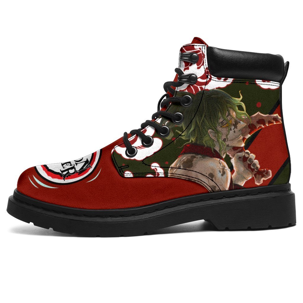 Gyutaro Boots Shoes Demon Slayer Anime Custom TT12-Gear Wanta