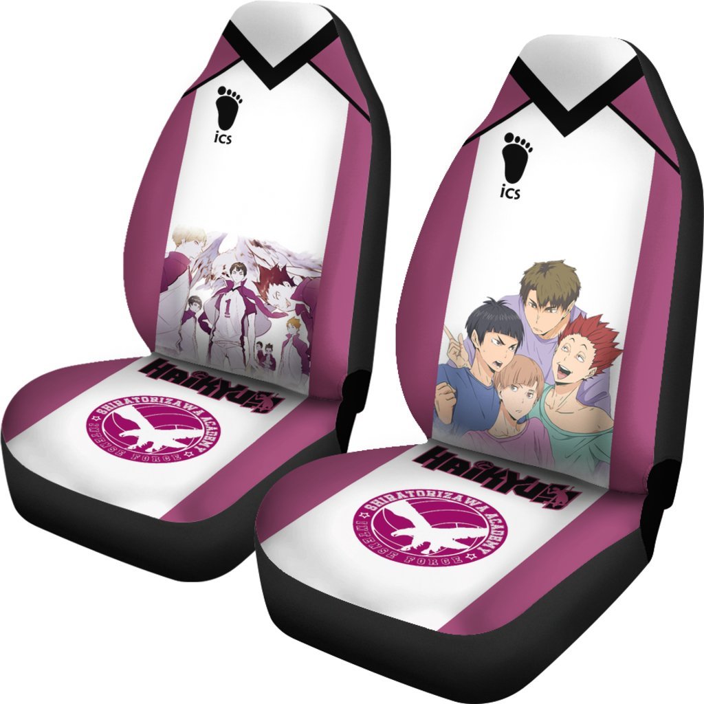 Haikyuu! Shiratorizawa Academy Custom Car Seat Cover-Gear Wanta