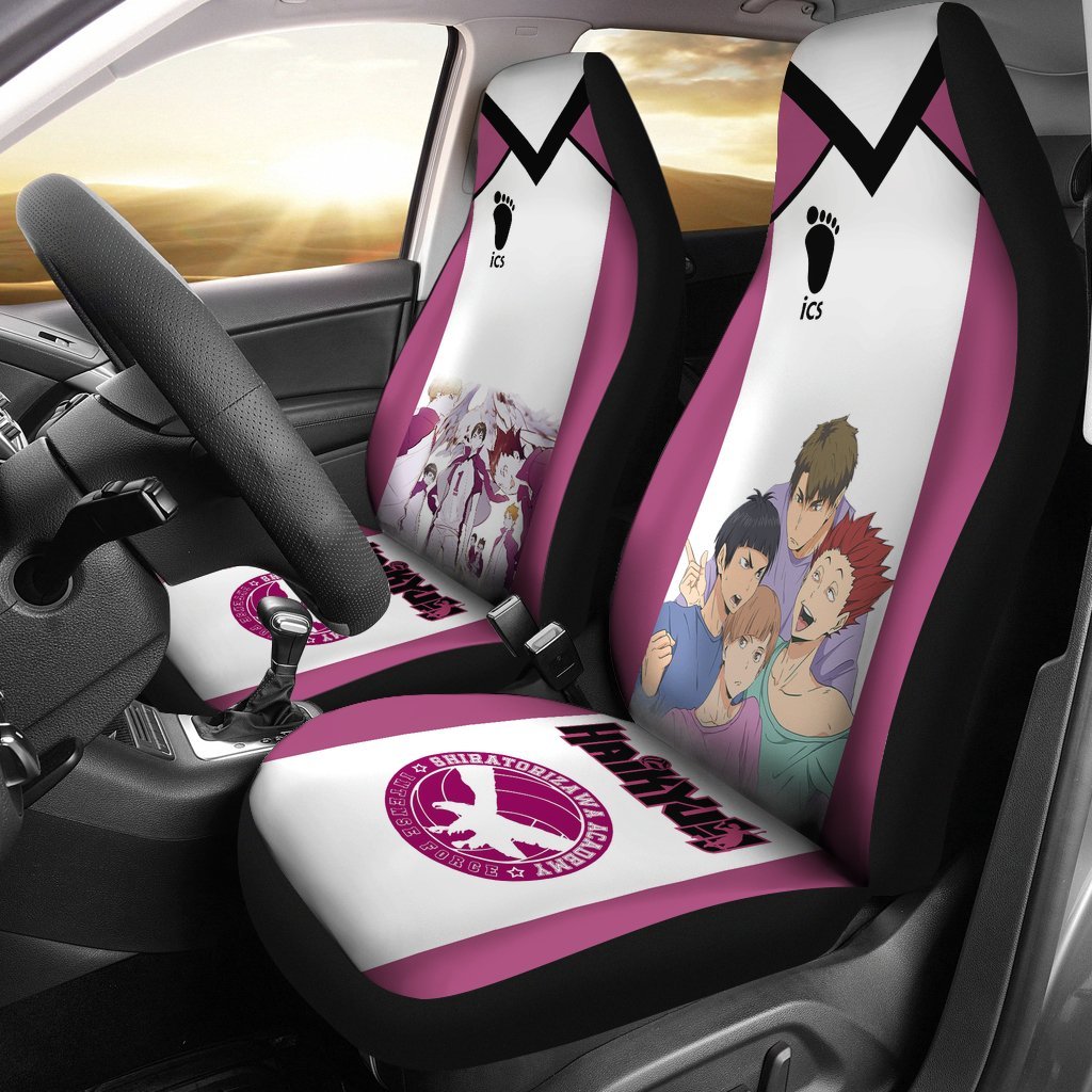 Haikyuu! Shiratorizawa Academy Custom Car Seat Cover-Gear Wanta