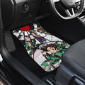 Hanafuda Tanjiro Demon Slayer Car Floor Mats Manga Mixed Anime-Gear Wanta