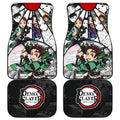 Hanafuda Tanjiro Demon Slayer Car Floor Mats Manga Mixed Anime-Gear Wanta