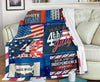 Happy 4th Of July Blanket Custom Independence Patriot Home Decoration-Gear Wanta