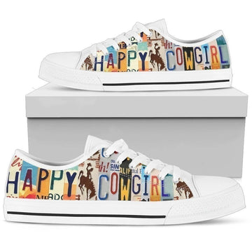 Happy Cowgirl Women's Sneakers Style NH08-Gear Wanta