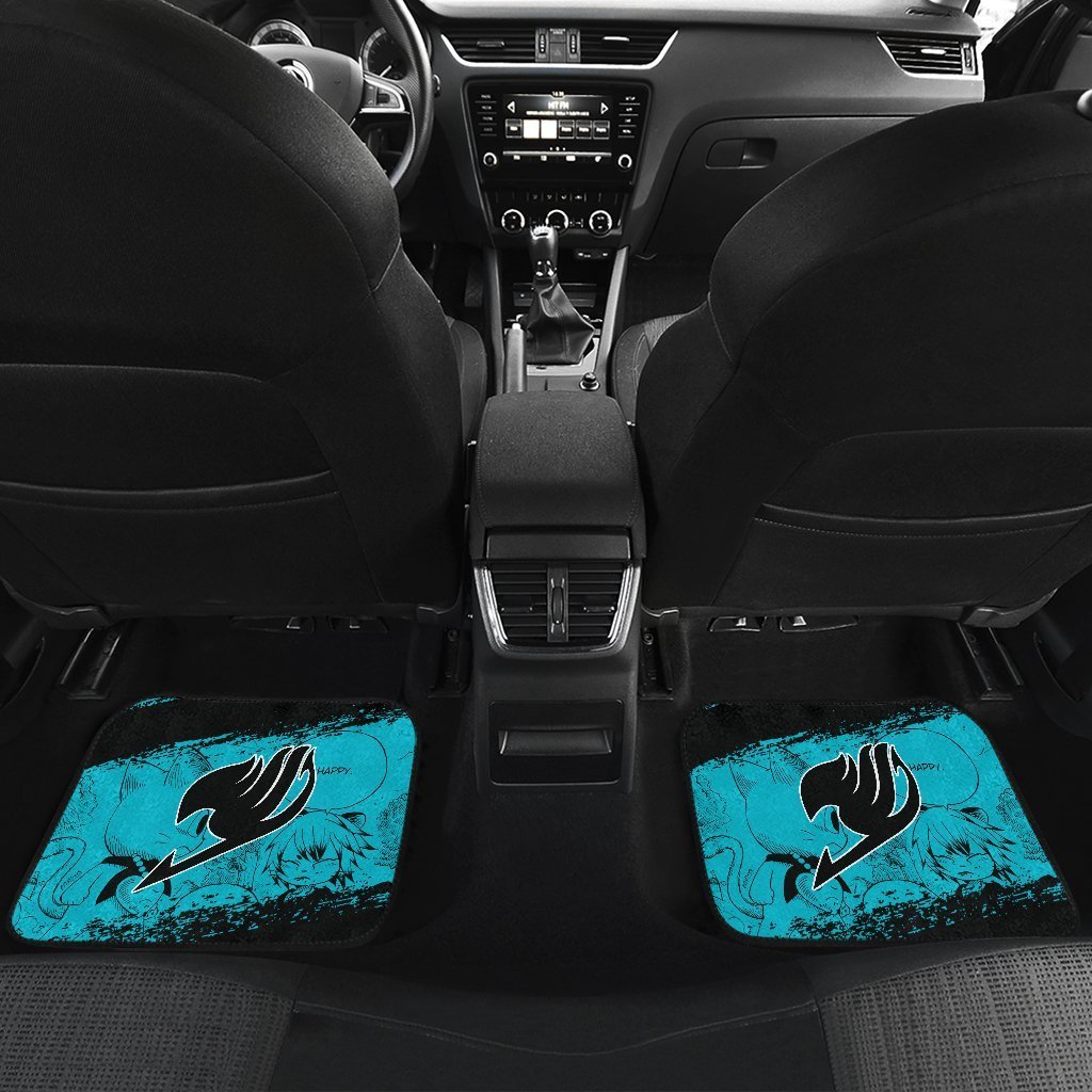 Happy Memes Characters Fairy Tail Car Floor Mats Anime Gift-Gear Wanta