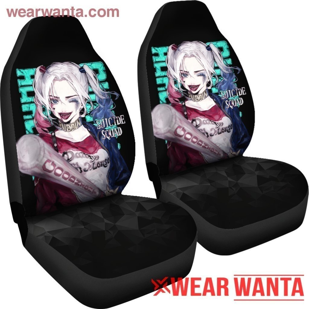 Harley Quinn Art Car Seat Covers TT06-Gear Wanta