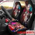 Harley Quinn Car Seat Covers Custom For Fan Car Accessories-Gear Wanta