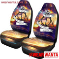 Harry Potter Deathly Hallows Car Seat Covers Custom Car Decoration Accessories-Gear Wanta