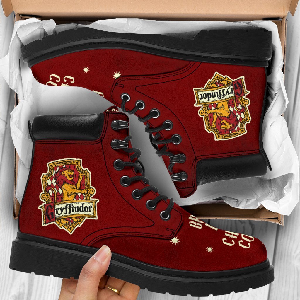 Harry Potter Gryffindor Timbs Boots Custom Shoes For Fan-Gear Wanta