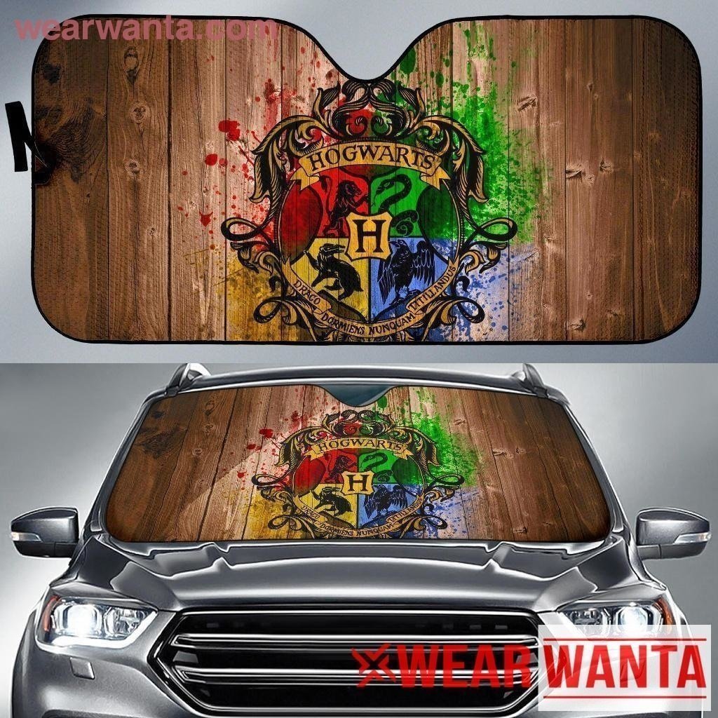 Harry Potter House Badge Car Sun Shade-Gear Wanta