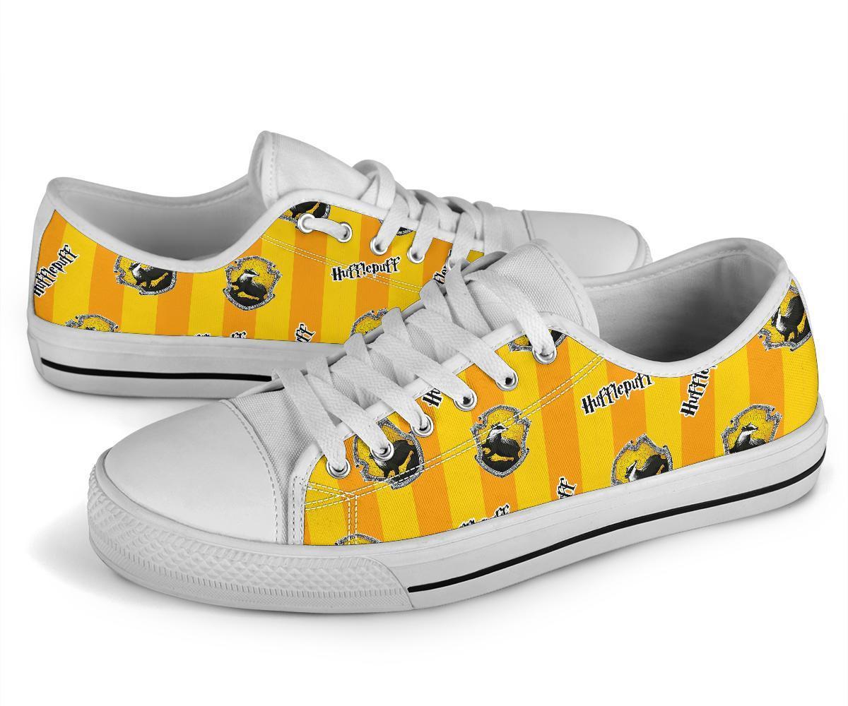 Harry Potter Hufflepuff Shoes Low Top Custom Symbol Movies Sneakers-Gear Wanta