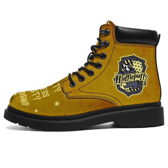 Harry Potter Hufflepuff Timbs Boots Custom Shoes For Fan-Gear Wanta