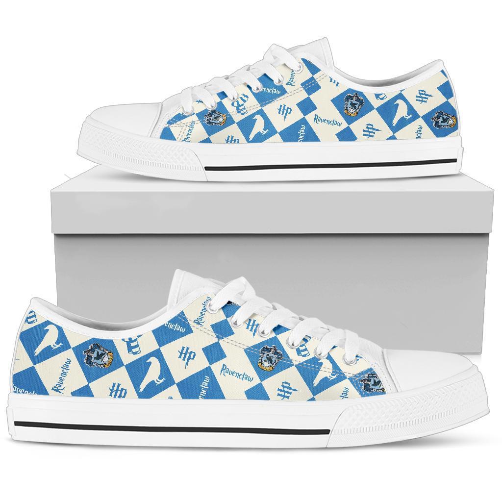 Harry Potter Ravenclaw Shoes Low Top Custom Symbol Sneakers-Gear Wanta