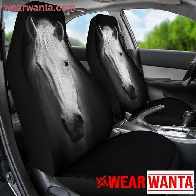 Head White Horse Car Seat Covers LT04-Gear Wanta