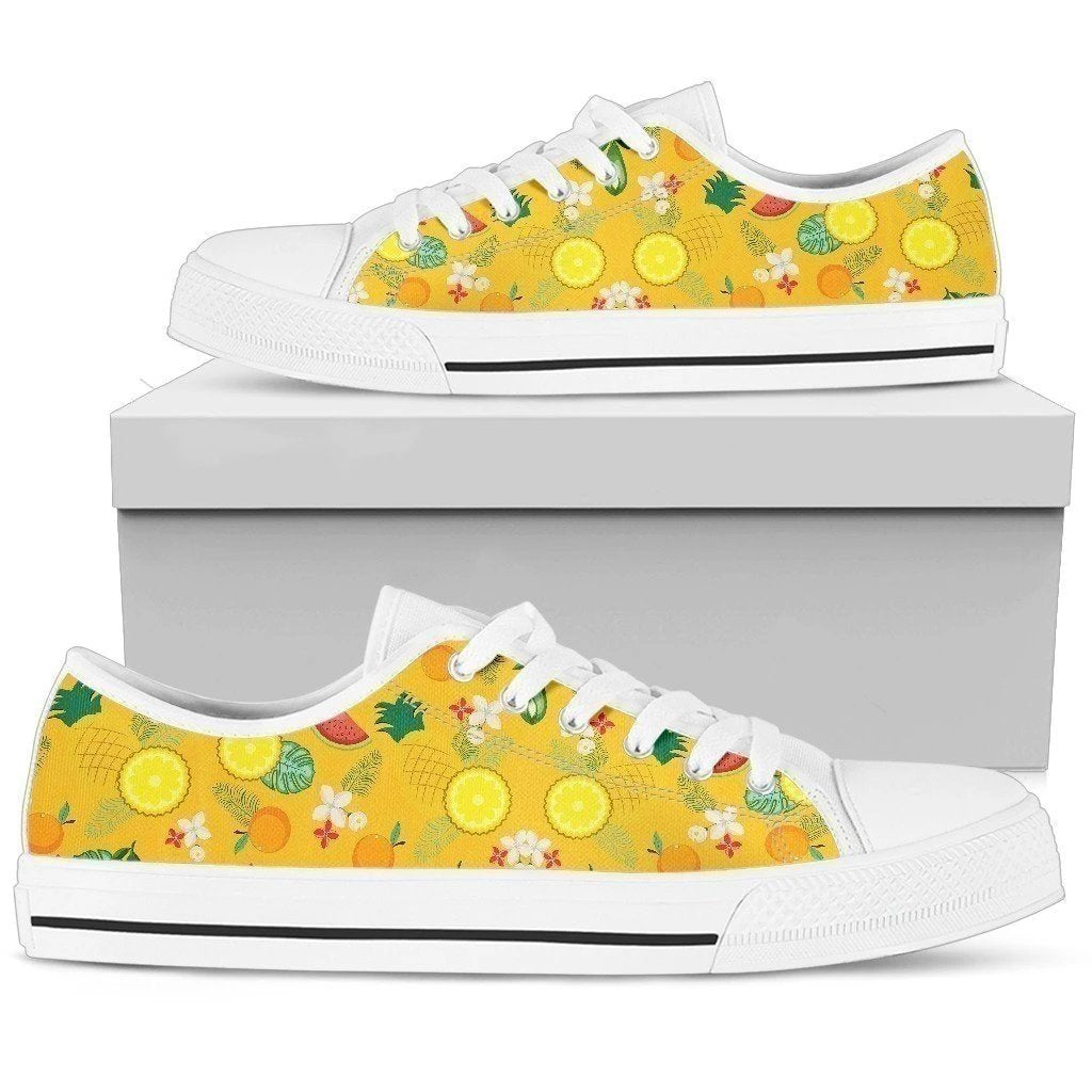 Healthy Fruits Yellow Women's Shoes Style NH09-Gear Wanta