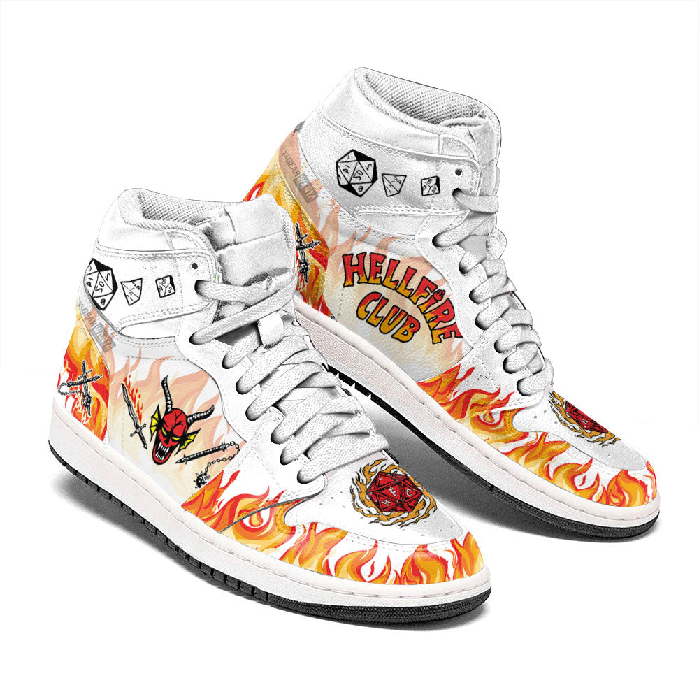 Hellfire Club Shoes Custom Stranger Things Sneakers-Gear Wanta