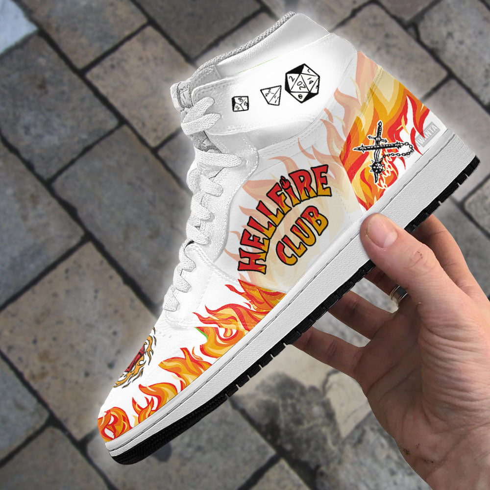 Hellfire Club Shoes Custom Stranger Things Sneakers-Gear Wanta