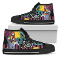 Her Jack Shoes His Sally Sneakers High Top Gift For Couple-Gear Wanta