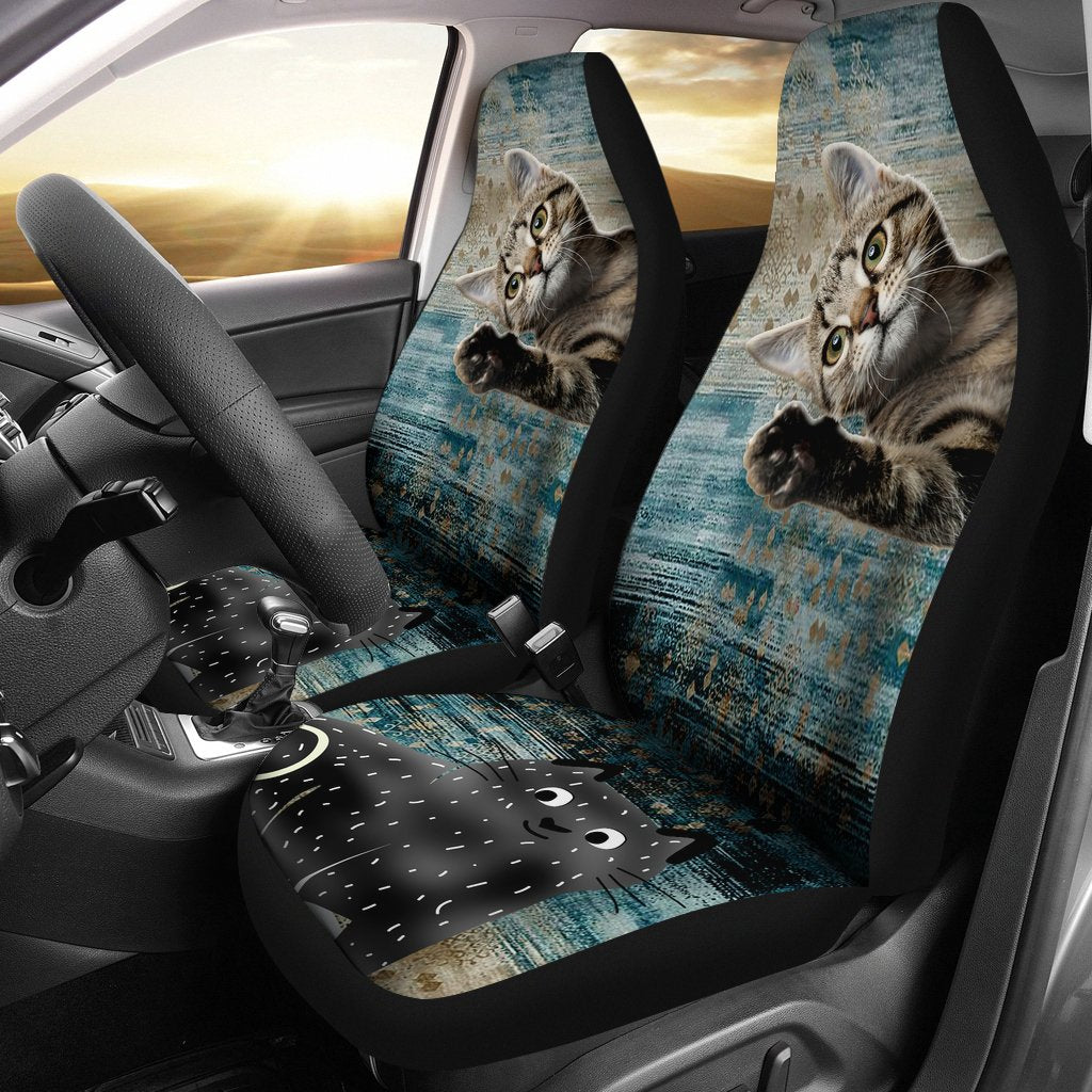 Hi Kitten Cute Car Seat Covers For Cat Lovers-Gear Wanta