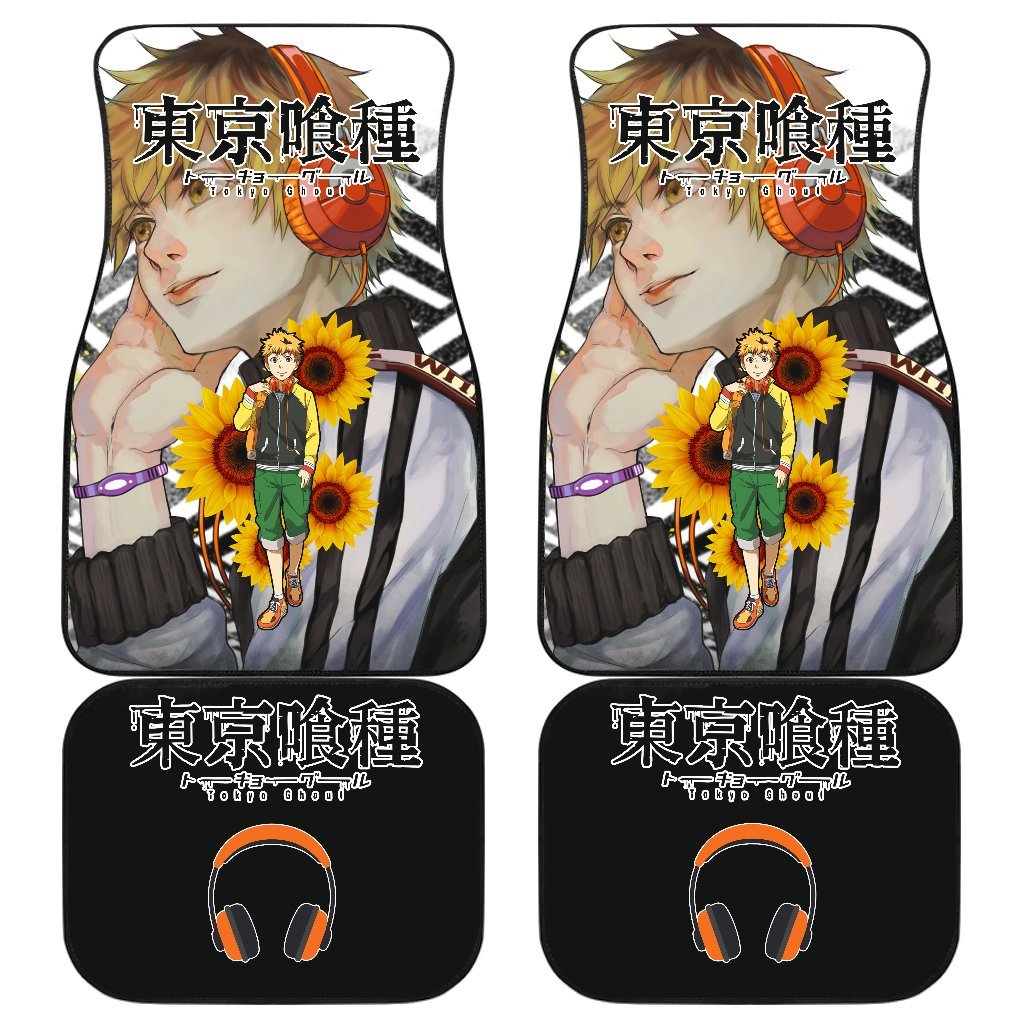 Hideyoshi Nagachika Tokyo Ghoul Car Floor Mats Manga Mixed Anime-Gear Wanta