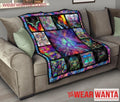 Hippie Peace Symbol Quilt Blanket-Gear Wanta