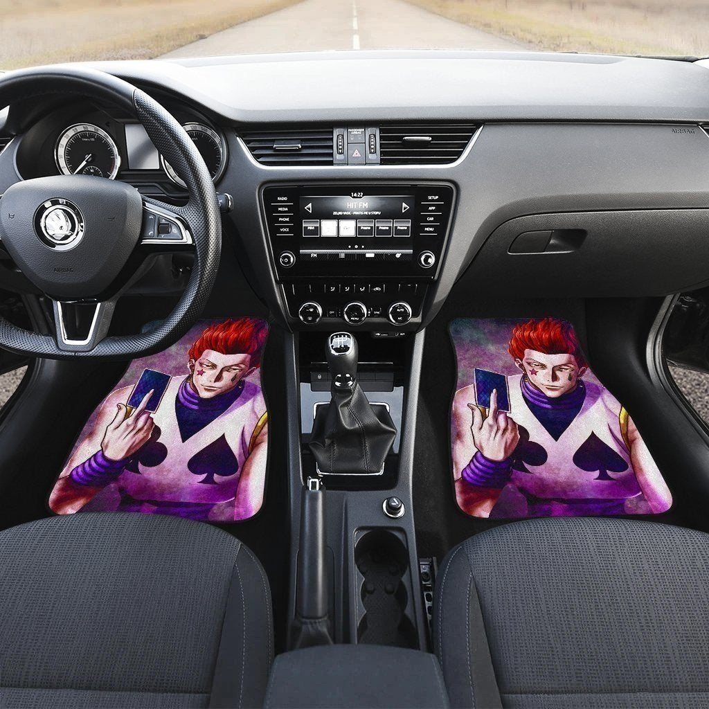 Hisoka Magician Car Floor Mats Custom Hunter X Hunter Anime Car Accessories-Gear Wanta