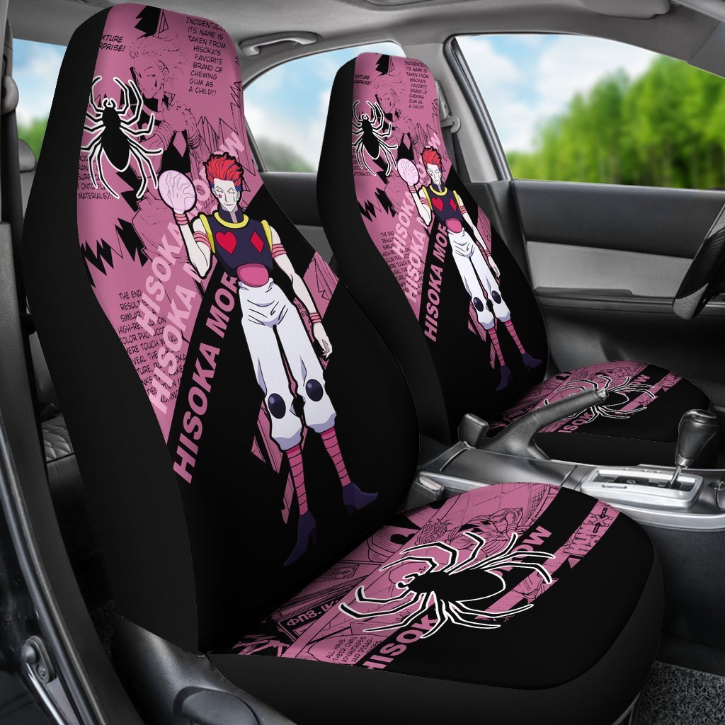 Hisoka Morow Characters Hunter X Hunter Car Seat Covers Anime Gift-Gear Wanta