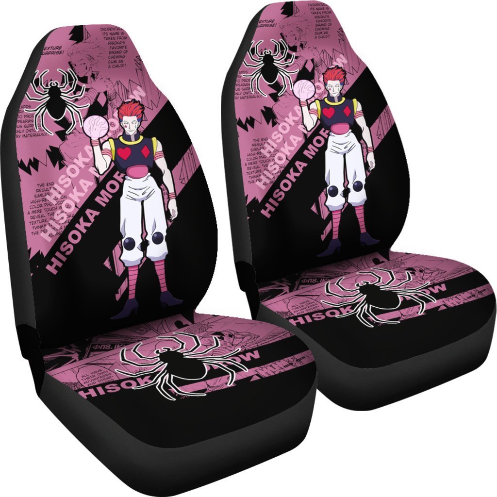 Hisoka Morow Characters Hunter X Hunter Car Seat Covers Anime Gift-Gear Wanta