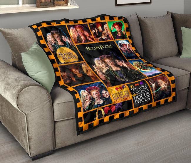 Hocus Pocus Quilt Blanket Funny Gift HH19-Gear Wanta