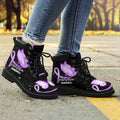 Hodgkin Lymphoma Cancer Awareness Boots Ribbon Shoes-Gear Wanta