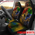 Hogwarts Badge Harry Potter Car Seat Covers Custom Car Decoration-Gear Wanta