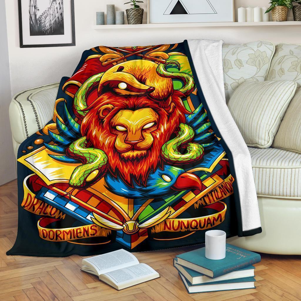 Hogwarts Blanket Custom Harry Potter Home Decoration-Gear Wanta