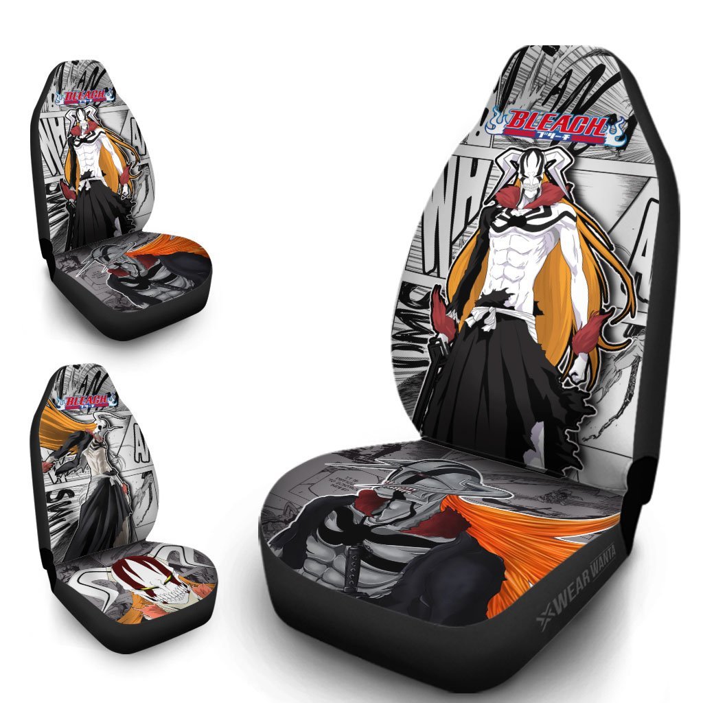 Hollow Ichigo Car Seat Covers Custom Anime Bleach Car Accessories-Gear Wanta