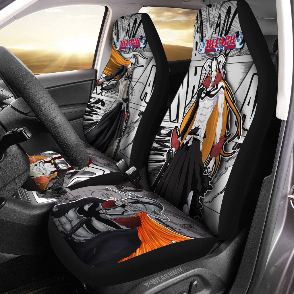 Hollow Ichigo Car Seat Covers Custom Anime Bleach Car Accessories-Gear Wanta