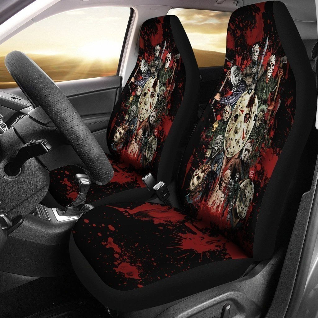 Horror Characters Jason Voorhees Car Seat Covers Gift H191113-Gear Wanta