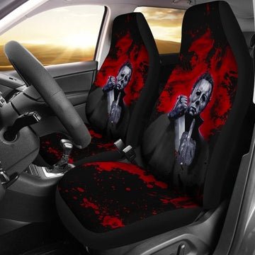 Horror Michael Myers Car Seat Covers Custom Idea NH1911-Gear Wanta