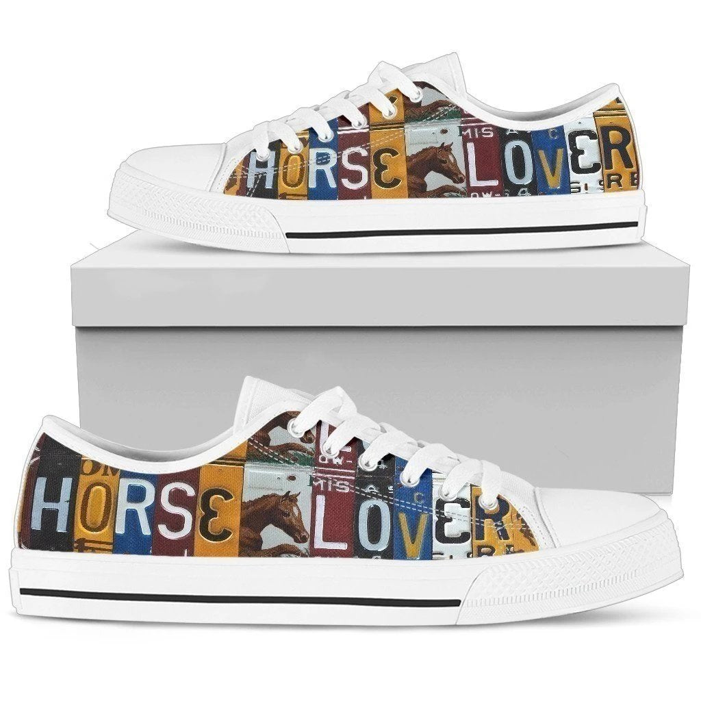 Horse Lover Low Top Shoes Style Gift Idea NH08-Gear Wanta