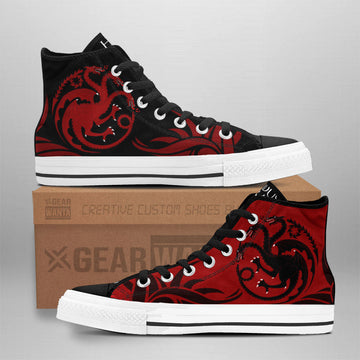 House Of Dragon High Top Shoes Custom For Fans-Gear Wanta