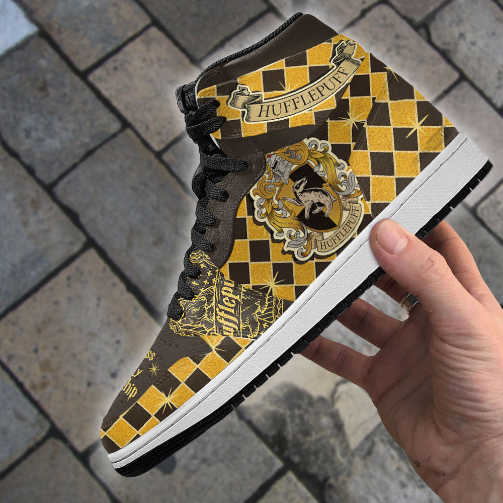 Hufflepuff Shoes Custom Harry Potter Sneakers For Fans-Gear Wanta