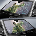 Hulk Car Car Sun Shade Broken Windshield Funny Idea-Gear Wanta